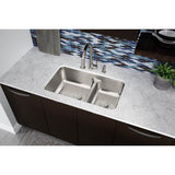 18 Gauge Stainless Steel 32.0625'' x 18.5'' x 9'' Double Bowl Undermount Kitchen Sink