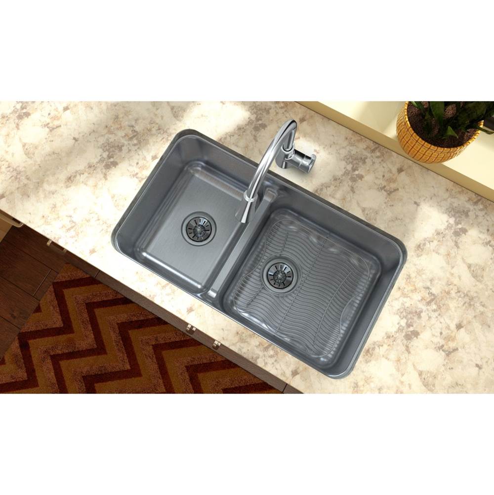 Stainless Steel 14-1/4'' x 14-1/4'' x 1-1/8'' Bottom Grid