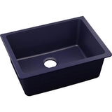 Elkay - Quartz Luxe 24-5/8'' x 18-1/2'' x 9-1/2'' Single Bowl Undermount Sink Jubilee - Jubilee
