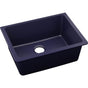 Elkay - Quartz Luxe 24-5/8'' x 18-1/2'' x 9-1/2'' Single Bowl Undermount Sink Jubilee - Jubilee