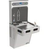 Elkay - ezH2O Bottle Filling Station with Mechanically Activated, Single ADA Cooler Non-Filtered Non-Refrigerated Stainless - Stainless Steel