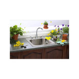 20 Gauge Stainless Steel 20'' x 20'' x 10.125'' Single Bowl Drop-in Laundry/Utility Sink