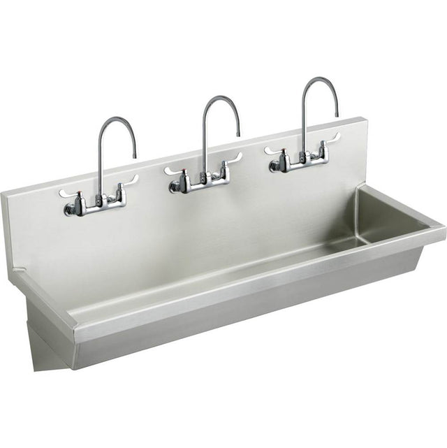 Elkay - MCMASTER-CARR WASH SINK COMPLETE - Buffed Satin