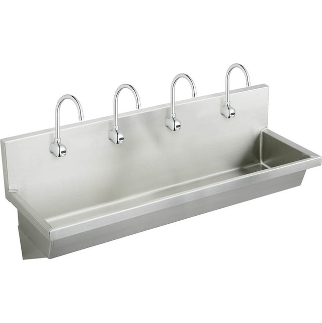 Elkay - SINK & SENSOR FAUCET PACKAGE - Buffed Satin