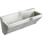 Elkay - DOUBLE STATION SURGEON SINK - Buffed Satin