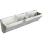 Elkay - TRIPLE STATION SURGEON SINK - Buffed Satin