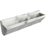 Elkay - TRIPLE STATION SURGEON SINK - Buffed Satin