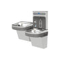Elkay - ezH2O Bottle Filling Station and Versatile Bi-Level ADA Cooler, Non-Filtered Refrigerated Stainless - Stainless Steel