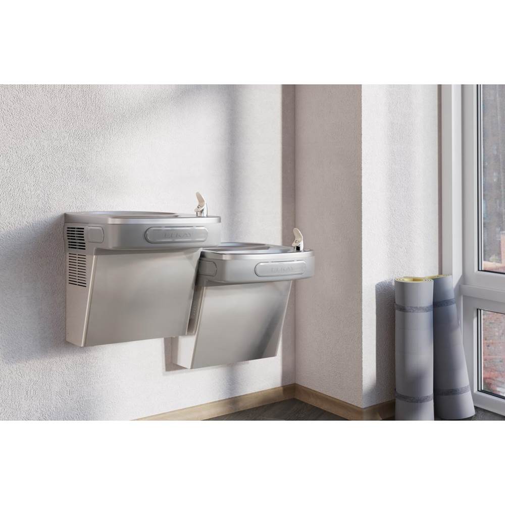 Versatile Cooler Wall Mount Bi-Level ADA Non-Filtered, Non-Refrigerated Stainless