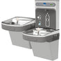 Elkay - ezH2O Bottle Filling Station and Versatile Bi-Level ADA Cooler, Non-Filtered Non-Refrigerated Light Gray - Light Gray Granite