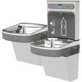 Elkay - ezH2O Bottle Filling Station and Versatile Bi-Level ADA Vandal-Resistant Cooler, Non-Filtered Non-Refrigerated Stainless - Stainless Steel