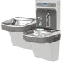 Elkay - ezH2O Bottle Filling Station and Versatile Bi-Level ADA Vandal-Resistant Cooler, Non-Filtered Non-Refrigerated Stainless - Stainless Steel