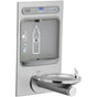 Elkay - ezH2O Bottle Filling Station with Integral SwirlFlo Fountain, Non-Filtered Non-Refrigerated Stainless - Stainless Steel