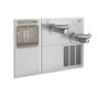 Elkay - ezH2O Bottle Filling Station and SwirlFlo Bi-Level Fountain, High Efficiency Non-Filtered Refrigerated Stainless - Stainless Steel