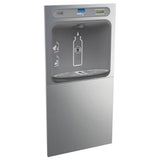 Elkay - ezH2O In-Wall Bottle Filling Station with Mounting Frame, Non-Filtered Non-Refrigerated Stainless - Stainless Steel