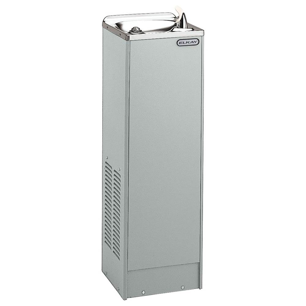 Elkay - Space-ette Cooler Floor Model Non-Filtered Refrigerated 3 GPH, Light Gray Granite - Light Gray Granite