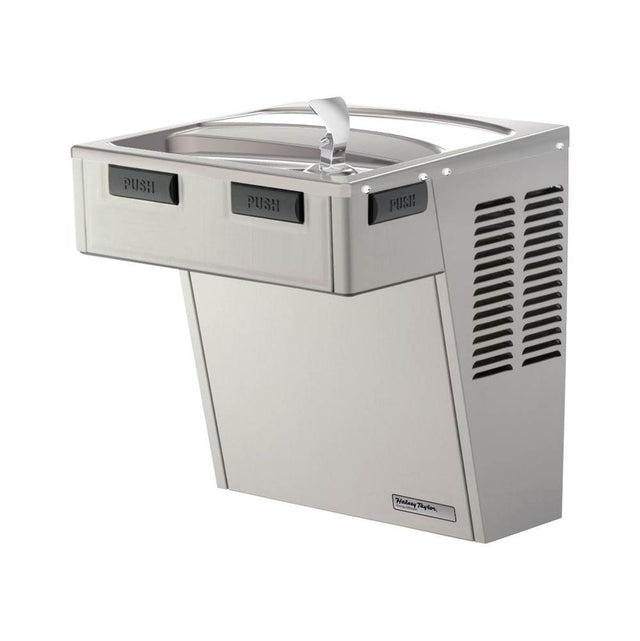 Elkay - Halsey Taylor Wall Mount ADA Cooler, Filtered 8 GPH Stainless - Stainless Steel