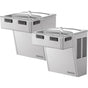 Elkay - Halsey Taylor Wall Mount Bi-Level ADA Cooler, Non-Filtered 8 GPH Stainless - Stainless Steel
