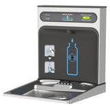 Elkay - Halsey Taylor HydroBoost Bottle Filling Station RetroFit Kit, Filtered Non-Refrigerated - Stainless Steel