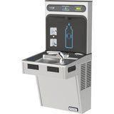 Elkay - Halsey Taylor HydroBoost Bottle Filling Station & Single ADA Cooler, Non-Filtered 8 GPH Stainless Steel - Stainless Steel