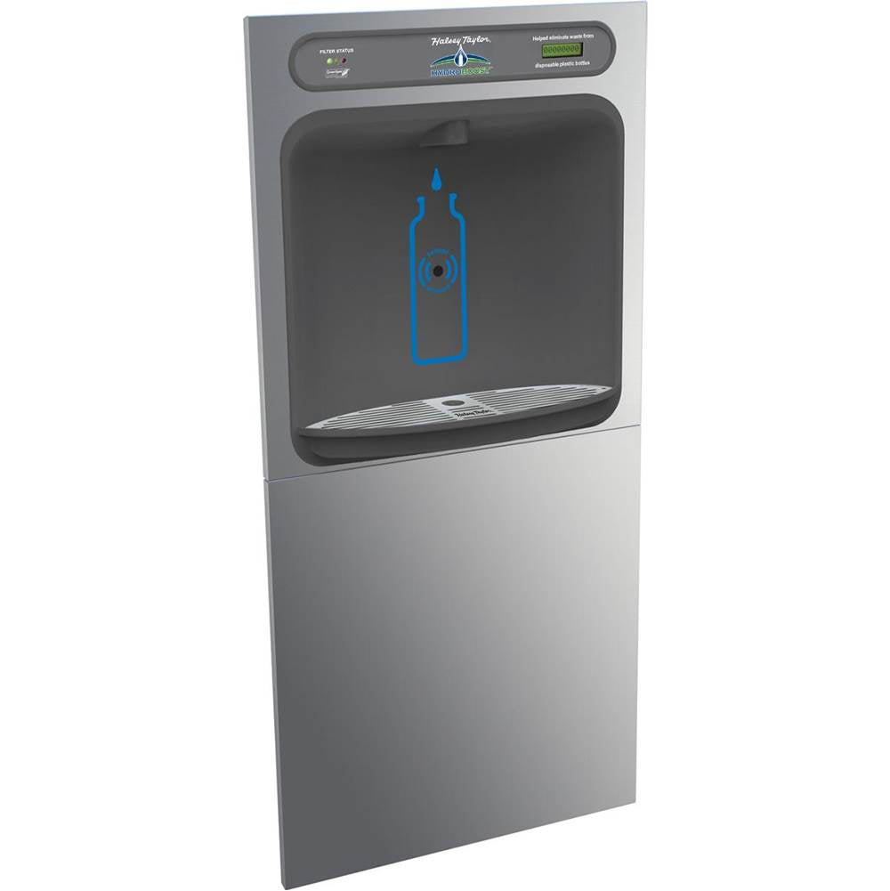 Elkay - Halsey Taylor HydroBoost In-Wall Bottle Filling Station, Filtered Non-Refrigerated Stainless - Stainless Steel