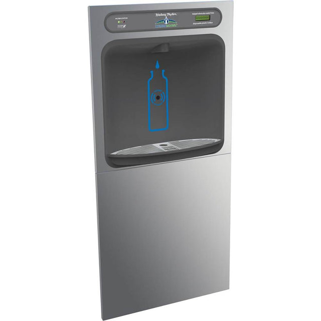 Elkay - Halsey Taylor HydroBoost In-Wall Bottle Filling Station, Filtered Non-Refrigerated Stainless - Stainless Steel