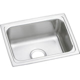 Elkay - 18 Gauge Stainless Steel 25'' x 19.5'' x 6.5'' Single Bowl Drop-in Kitchen Sink - Lustrous Satin