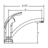 SINGLE LEVER KIT W/ ESC, CR