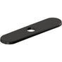 Elkay - Escutcheon, 3 Hole, Black Stainless (BK) - Black Stainless