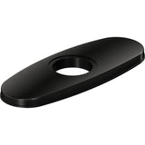 Elkay - Escutcheon, Bar Faucet, 3 Hole, Black Stainless (BK) - Black Stainless