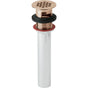 Elkay - 1-1/2'' Drain Fitting CuVerro Antimicrobial Copper with Perforated Grid - Lustrous Satin