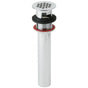 Elkay - 1-1/2'' Drain Fitting Chrome Plated Brass with Perforated Grid - Chrome
