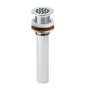 Elkay - 1-1/2'' Drain Fitting Chrome Plated Brass with Perforated Grid - Chrome