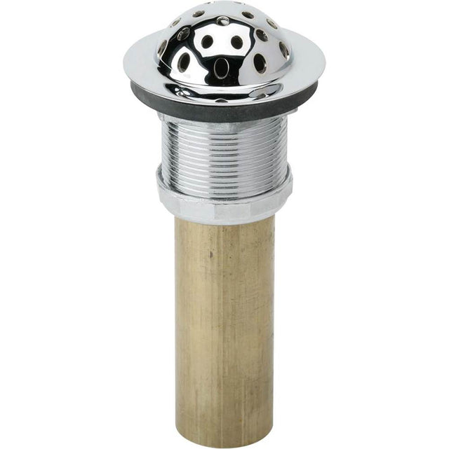 Elkay - 2'' Drain Fitting Chrome Plated Brass Beehive Strainer - Chrome