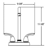 BAR FAUCET LEVER HANDLE CHROME