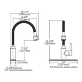 SINGLE HANDLE LAUNDRY FCT LS