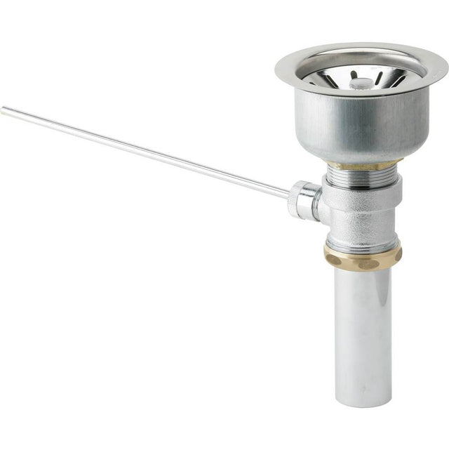 Elkay - 3-1/2'' Drain Fitting Lever Operated - Polished Stainless Steel