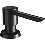 Elkay - 1.75'' x 3.9'' x 2.7'' Soap / Lotion Dispenser, Black Stainless - Black Stainless