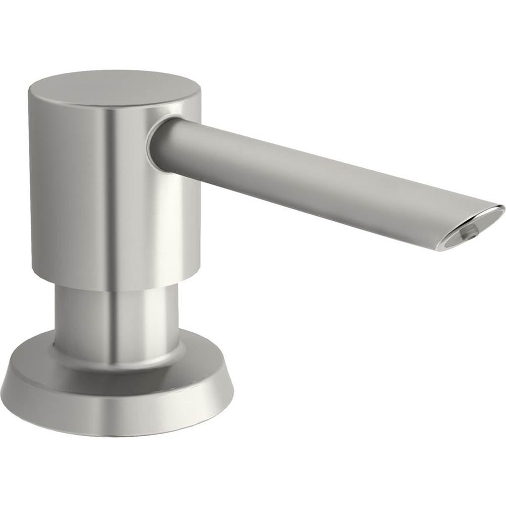 Elkay - 1.75'' x 3.9'' x 2.7'' Soap / Lotion Dispenser, Lustrous Steel - Lustrous Steel