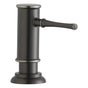 Elkay - 2-1/8'' x 5-1/16'' x 3-1/2'' Soap / Lotion Dispenser, Antique Steel (AS) - Antique Steel
