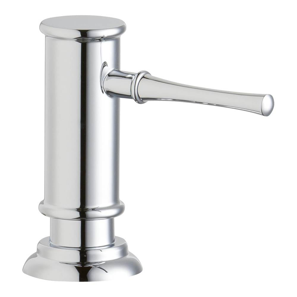 Elkay - 2-1/8'' x 5-1/16'' x 3-1/2'' Soap / Lotion Dispenser, Chrome (CR) - Chrome