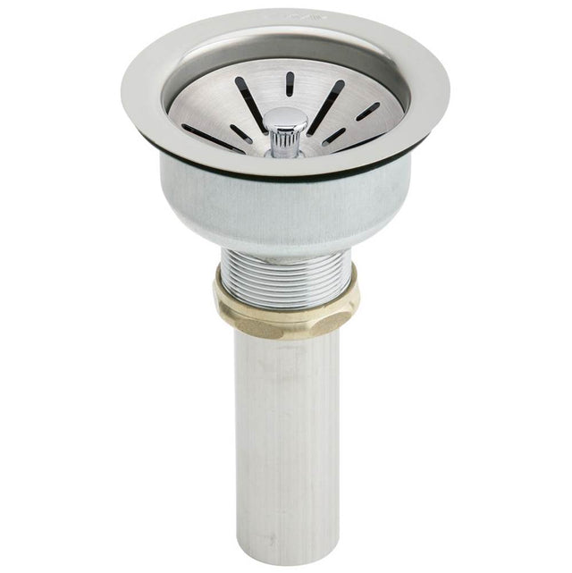 Elkay - 3-1/2'' Drain Fitting Type 304 Stainless Steel Body - Polished Stainless Steel