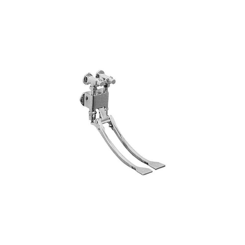 Elkay - DBL PEDAL VALVE W/MTG PKG - Chrome