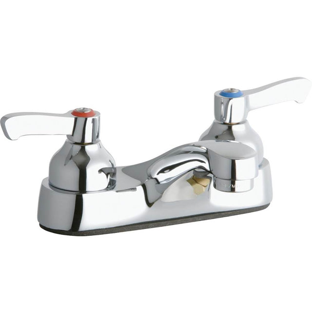 Elkay - DECK MNT 4IN, CS, 1PC SPT, LVR HNDL, 2IN - Chrome