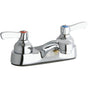 Elkay - DECK MNT 4IN, CS, 1PC SPT, LVR HNDL, 2IN - Chrome