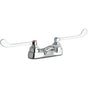 Elkay - DECK MNT 4IN CS, 1PC SPT, 1PC WRIST BLD HNDL, 6IN - Chrome