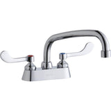Elkay - DECK MNT 4IN, CS, AT 8IN SPT, 1PC WRIST BLD HNDL, 4IN - Chrome