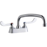 Elkay - DECK MNT 4IN, CS, AT 12IN SPT, 1PC WRIST BLD HNDL, 4IN - Chrome