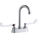 Elkay - DECK MNT 4IN, CS, GN 4IN SPT, 1PC WRIST BLD HNDL, 6IN - Chrome