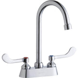 Elkay - DECK MNT 4IN, CS, GN 5IN SPT, 1PC WRIST BLD HNDL, 4IN - Chrome